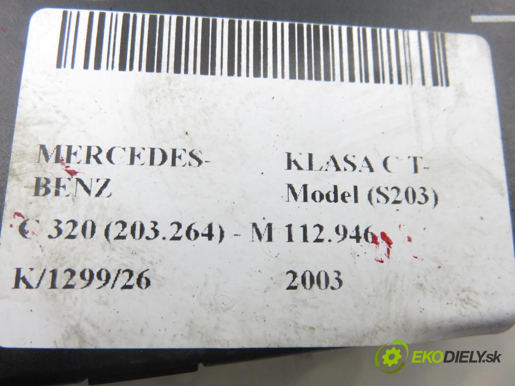 MERCEDES-BENZ KLASA C T-Model (S203) KOMBI 2003 160,00 C 320 (203.264) - M 112.946 3199,00 řídící jednotka / MODUL INNE A2118200126