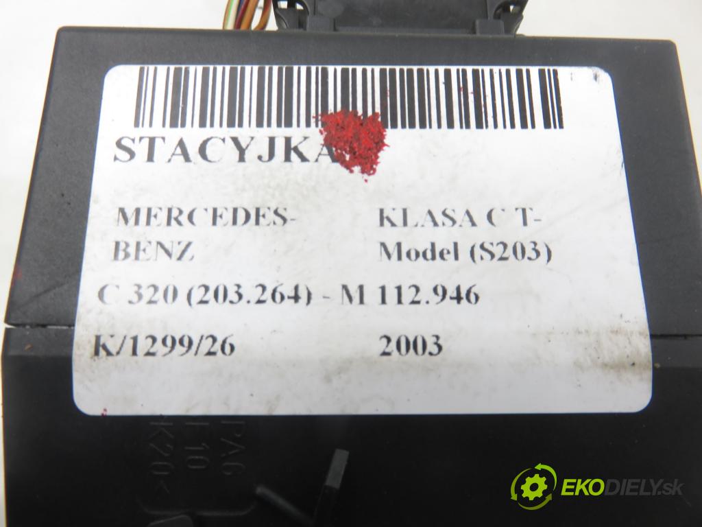 MERCEDES-BENZ KLASA C T-Model (S203) KOMBI 2003 160,00 C 320 (203.264) - M 112.946 3199,00 spinačka 2095450508 (Spínacia skrinka)
