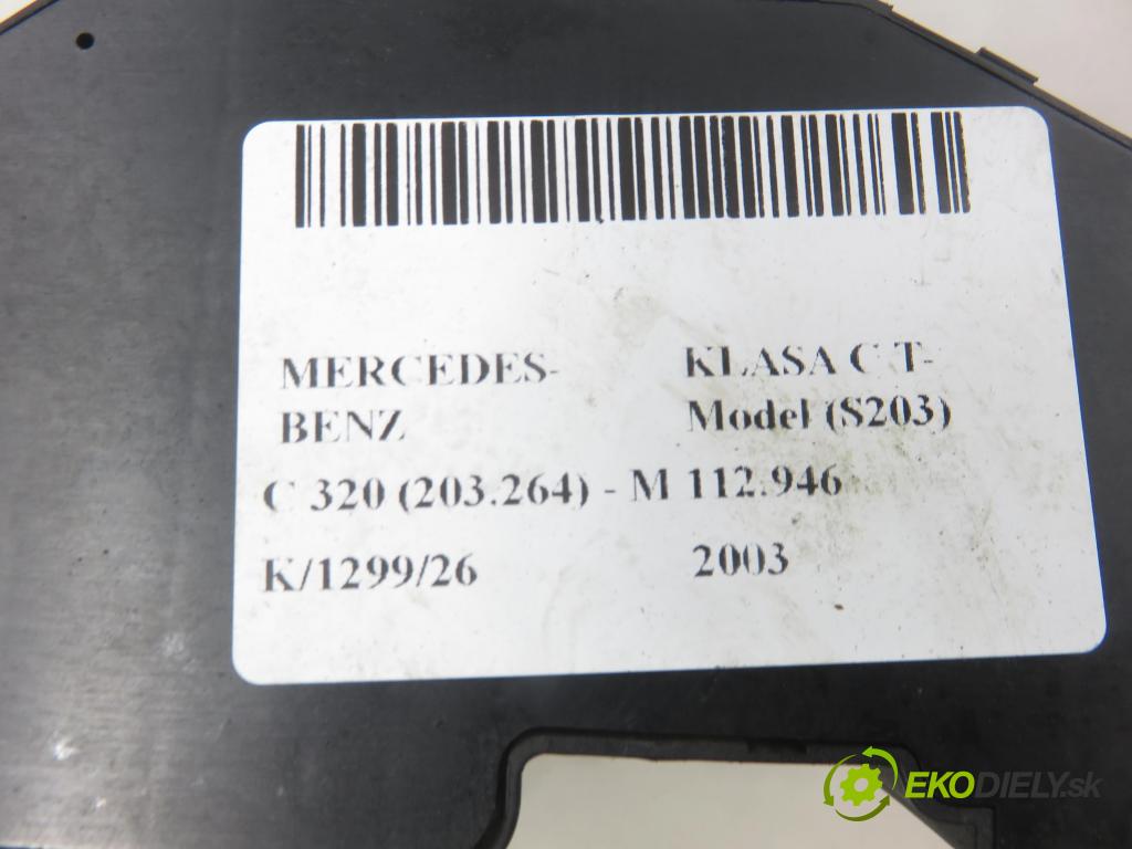 MERCEDES-BENZ KLASA C T-Model (S203) KOMBI 2003 160,00 C 320 (203.264) - M 112.946 3199,00 přepínač ovládaní ŽIDLE 2038214158