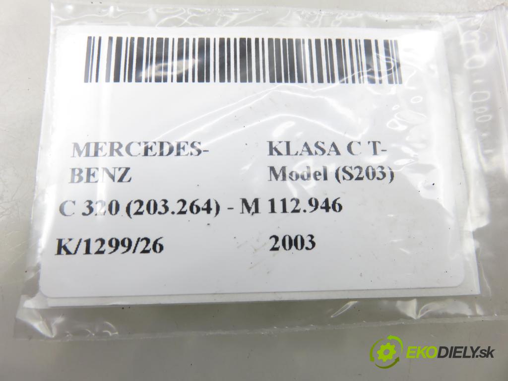 MERCEDES-BENZ KLASA C T-Model (S203) KOMBI 2003 160,00 C 320 (203.264) - M 112.946 3199,00 snímač KATA otáčet se: A0025428618