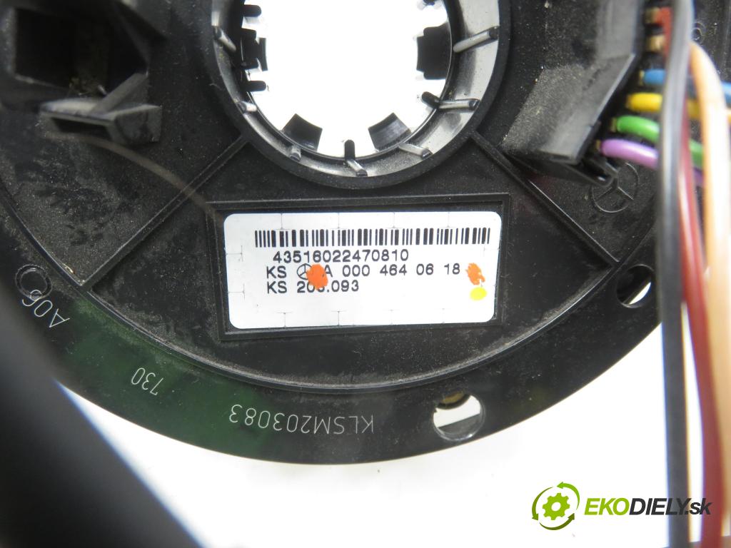 MERCEDES-BENZ KLASA C T-Model (S203) KOMBI 2003 160,00 C 320 (203.264) - M 112.946 3199,00 PÁSKA: air BAG A0004640618 ; A2095400345