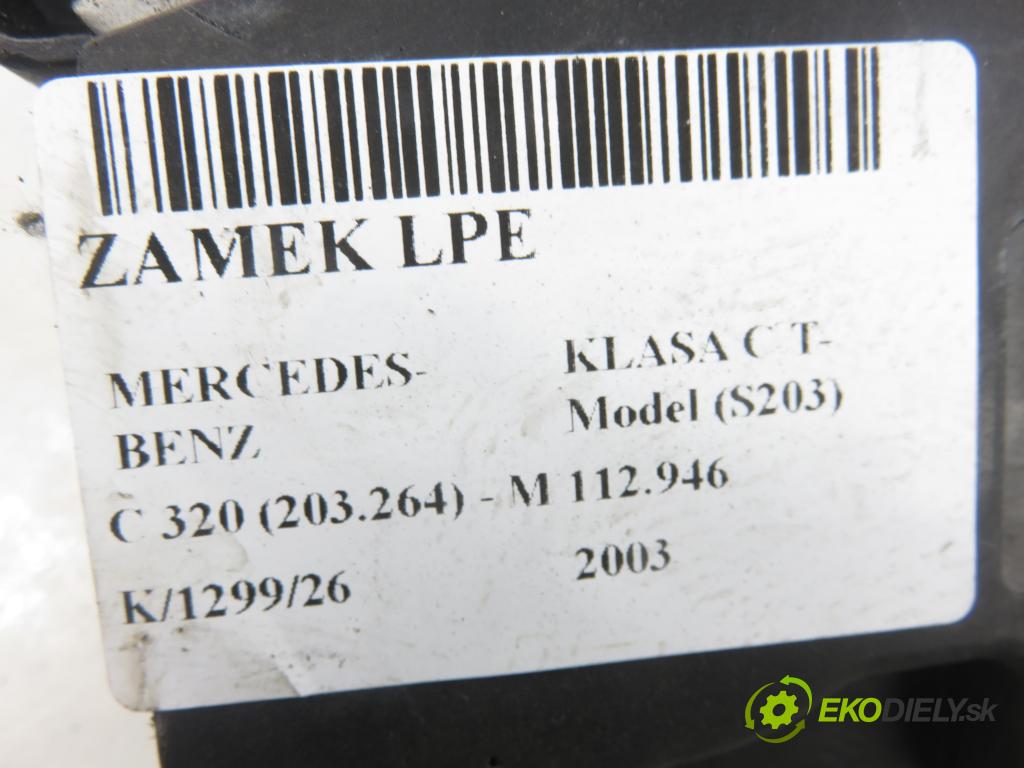 MERCEDES-BENZ KLASA C T-Model (S203) KOMBI 2003 160,00 C 320 (203.264) - M 112.946 3199,00 zámok 2037200135