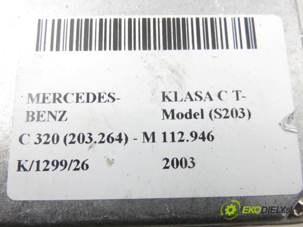 MERCEDES-BENZ KLASA C T-Model (S203) KOMBI 2003 160,00 C 320 (203.264) - M 112.946 3199,00 měnič XENONOVA: 1307329082