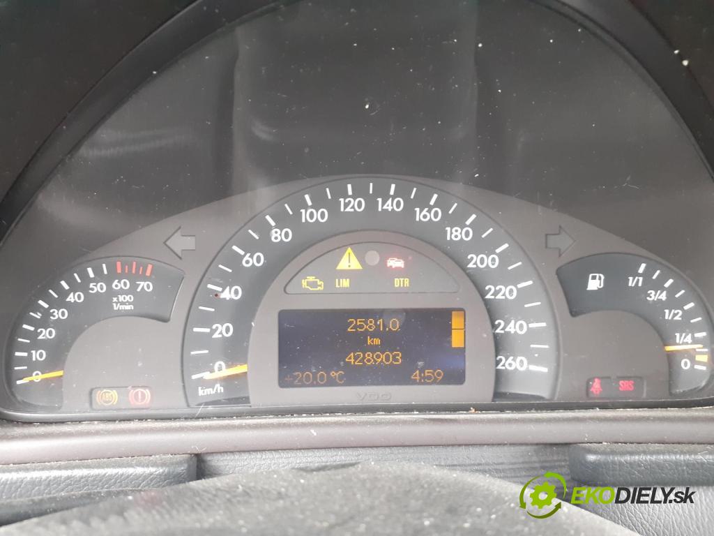 MERCEDES-BENZ KLASA C T-Model (S203) KOMBI 2003 160,00 C 320 (203.264) - M 112.946 3199,00 prístrojovka elektrický A2035407611