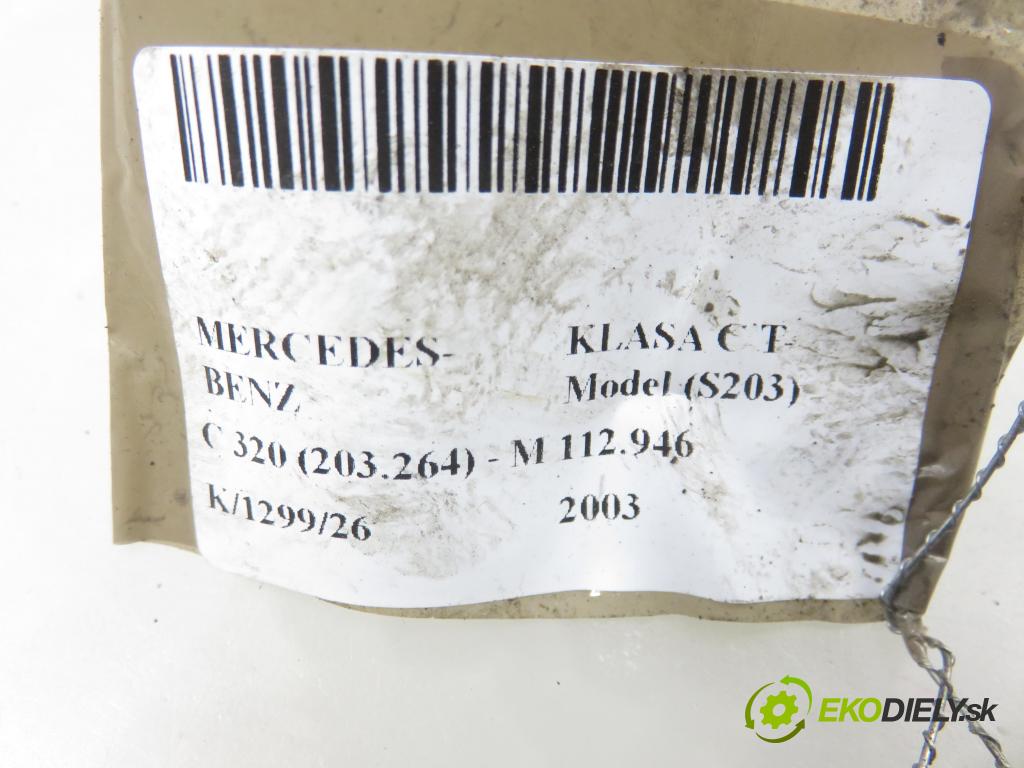 MERCEDES-BENZ KLASA C T-Model (S203) KOMBI 2003 160,00 C 320 (203.264) - M 112.946 3199,00 Pumpa vody elektrická 0392020077 ; 2038350164