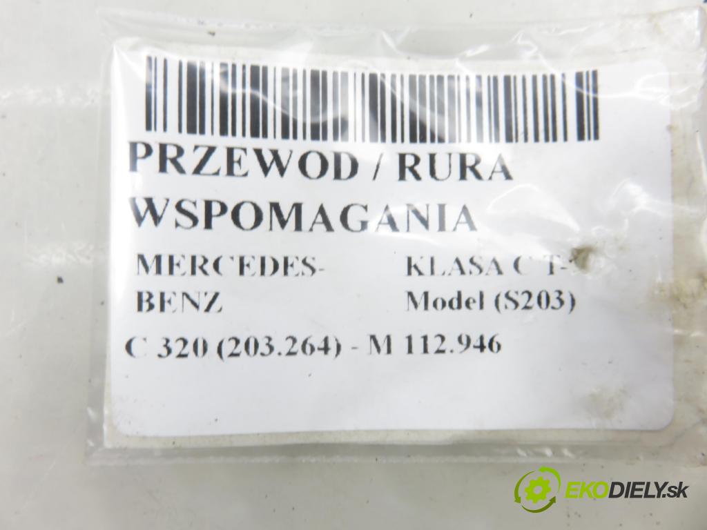 MERCEDES-BENZ KLASA C T-Model (S203) KOMBI 2003 160,00 C 320 (203.264) - M 112.946 3199,00 trubka / Rúra servočerpadlo A2039976782