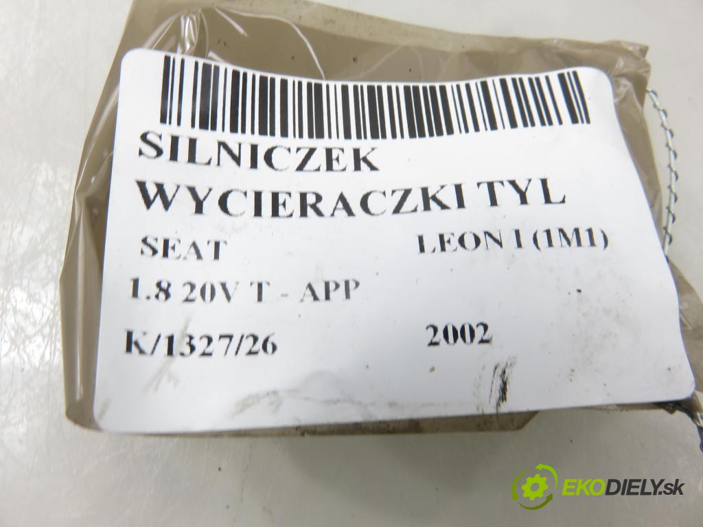 SEAT LEON (1M1) HB 2002 132,00 1.8 20V T - APP 1781,00 motorek stěrače ZADNÍ: 1J6955711G ; 404886B