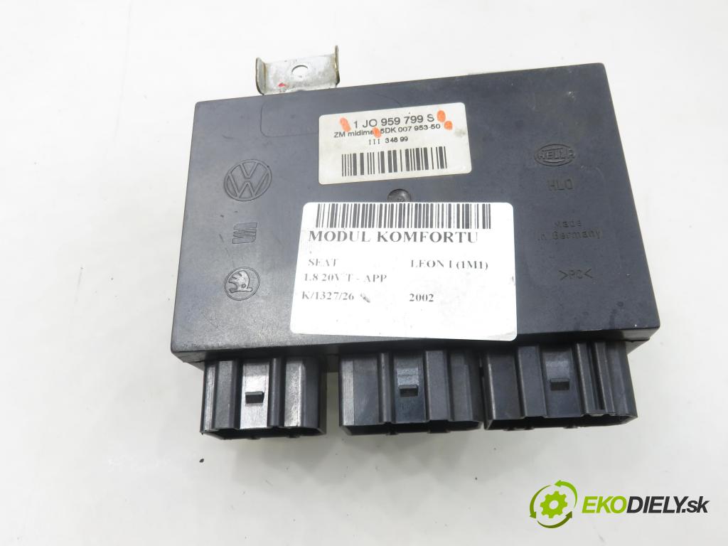 SEAT LEON (1M1) HB 2002 132,00 1.8 20V T - APP 1781,00 MODUL komfortu 1J0959799S ; 5DK00795350