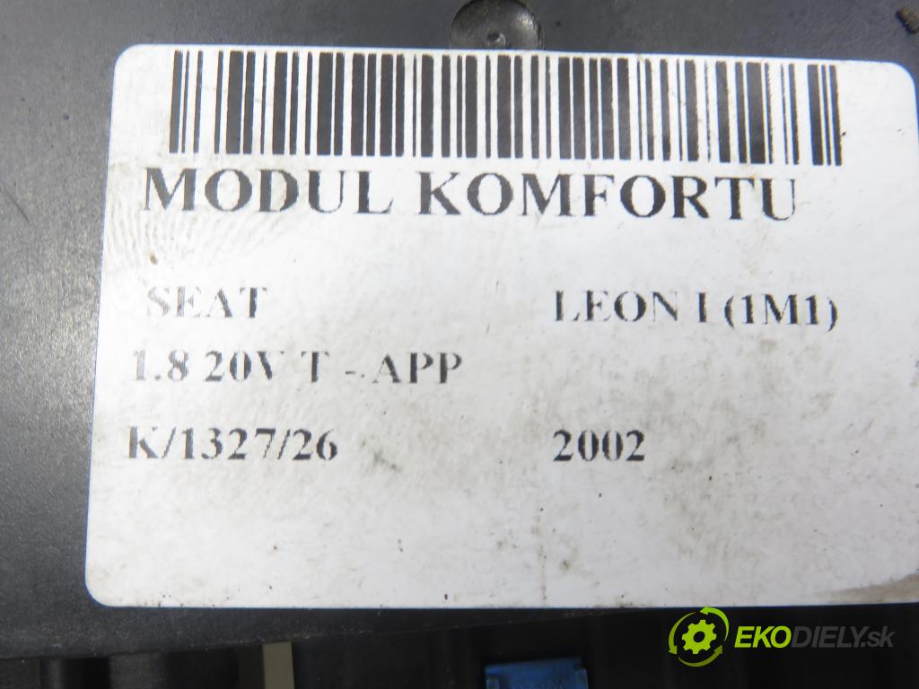 SEAT LEON (1M1) HB 2002 132,00 1.8 20V T - APP 1781,00 MODUL komfortu 1J0959799S ; 5DK00795350