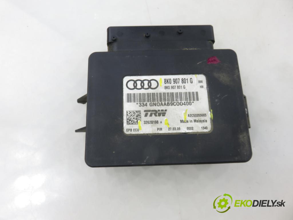 AUDI A4 (8K2, B8) SEDAN 2009 105,00 2.0 TDI - CAGA 1968,00 řídící jednotka brzdy MANUÁL 8K0907801G ; 32620198A ; A2C53355665