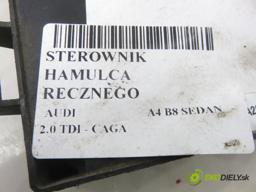 AUDI A4 (8K2, B8) SEDAN 2009 105,00 2.0 TDI - CAGA 1968,00 řídící jednotka brzdy MANUÁL 8K0907801G ; 32620198A ; A2C53355665