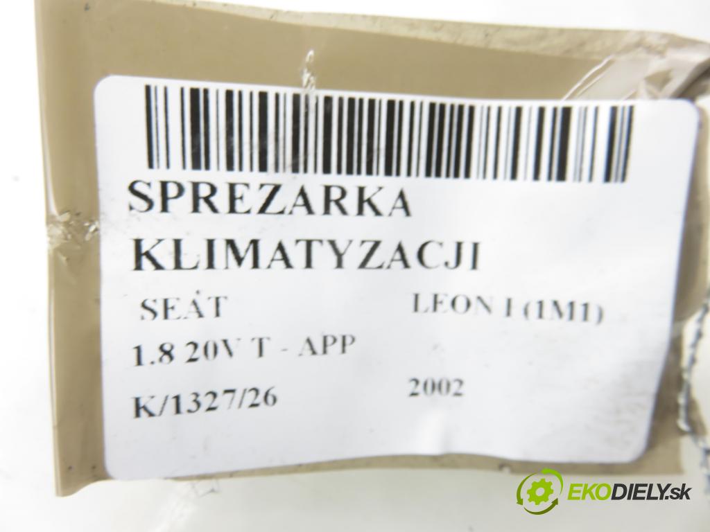 SEAT LEON (1M1) HB 2002 132,00 1.8 20V T - APP 1781,00 KOMPRESOR: klimatizácie 1J0820803F (Kompresor klimatizácie)