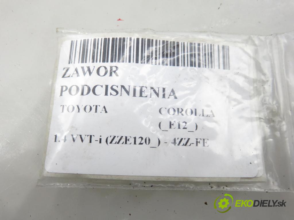 TOYOTA COROLLA (_E12_) HB 2003 71,00 1.4 VVT-i 97 (ZZE120) - 4ZZ-FE 1398,00 VENTIL: VAKUUM: 9008091218