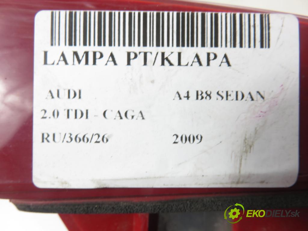 AUDI A4 (8K2, B8) SEDAN 2009 105,00 2.0 TDI - CAGA 1968,00 světlo pravé zadní kufr