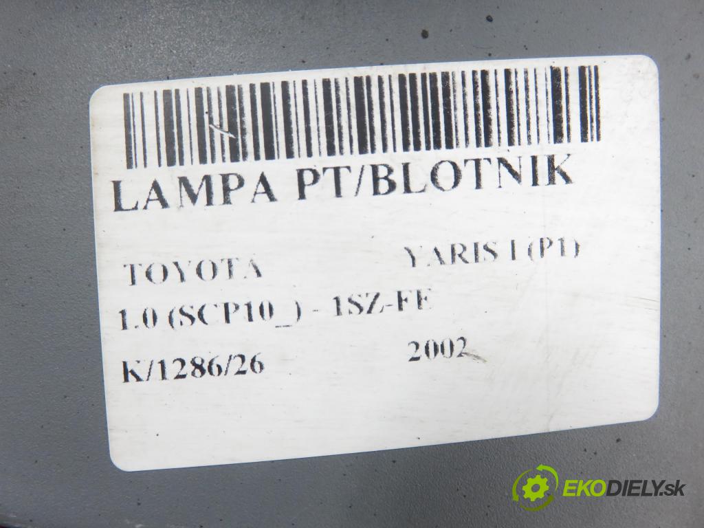TOYOTA YARIS (_P1_) HB 2002 50,00 1.0 VVT- i 68 - 1SZ-FE 998,00 světlo pravé zadní