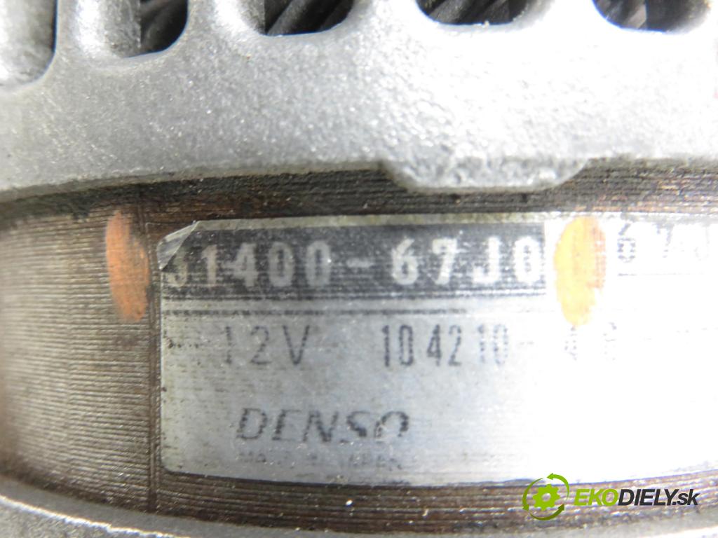 SUZUKI GRAND VITARA II (JT, TE, TD) SUV 2007 95,00 1.9 DDiS Napęd na wszystkie koła (JT419, TD44, JB4 1870,00 Alternátor 3140067J0 (Alternátor)