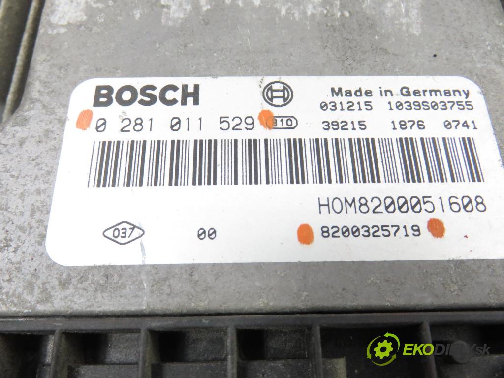 RENAULT TRAFIC II Autobus (JL) BUS 2004 74,00 1.9 dCI 100 (JL0C) - F9Q 760 1870,00 Riadiaca jednotka Motor 0281011529 ; 8200325719