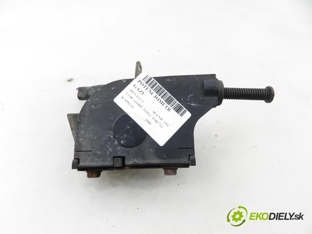 RENAULT SCENIC I (JA0/1_) MINIVAN 2000 75,00 1.9 dCi 102 - F9Q 732 1870,00 Potenciometer plynu 7700431919 (Potenciometer plynového pedálu)
