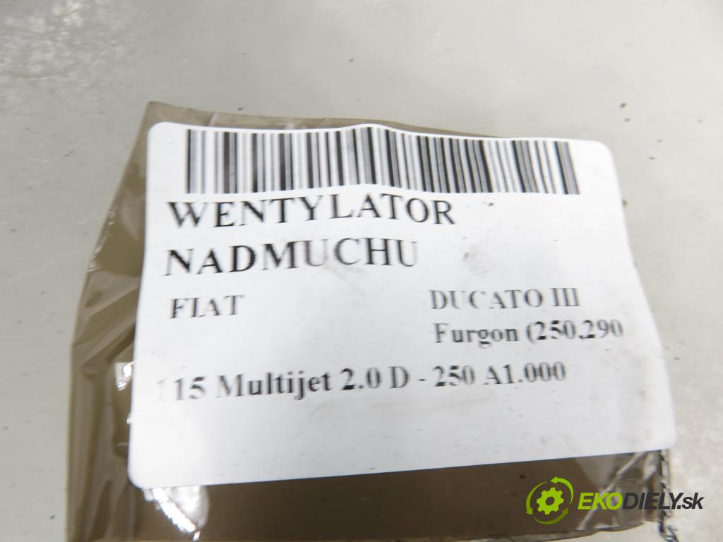 FIAT DUCATO Furgon (250_, 290_) FURGON 2014 85,00 115 Multijet 2.0 D - 250 A1.000 1956,00 ventilátor větráku 5E1630100