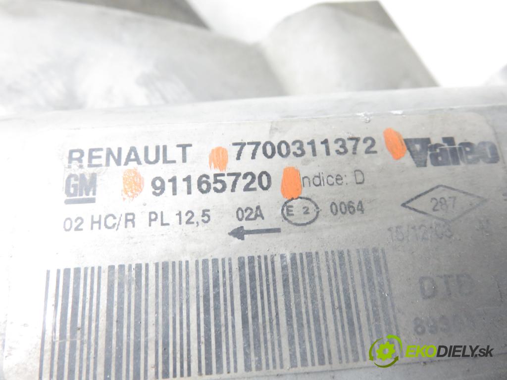 RENAULT TRAFIC II Autobus (JL) BUS 2004 74,00 1.9 dCI 100 (JL0C) - F9Q 760 1870,00 světlo PP 7700311372 ; 91165720