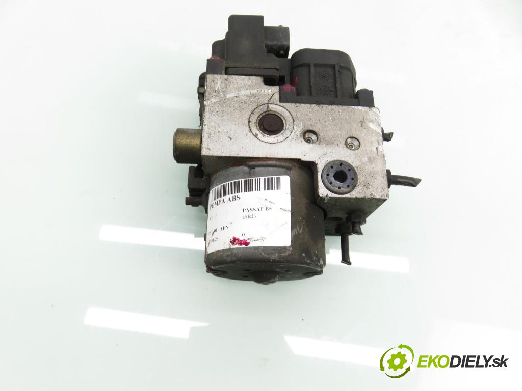 VW PASSAT B5 (3B2) SEDAN 1998 81,00 1.9 TDI - AFN 1896,00 Pumpa ABS 0273004281 ; 8D0614111AB ; 0265216559 (Pumpa ABS)