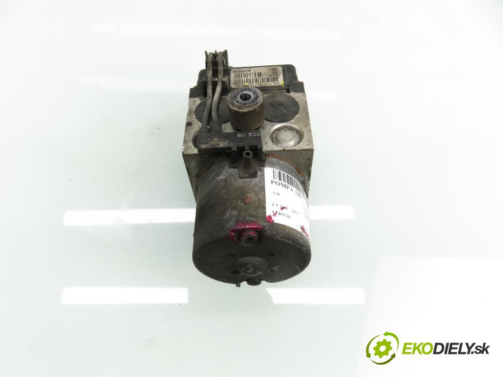VW PASSAT B5 (3B2) SEDAN 1998 81,00 1.9 TDI - AFN 1896,00 Pumpa ABS 0273004281 ; 8D0614111AB ; 0265216559 (Pumpa ABS)