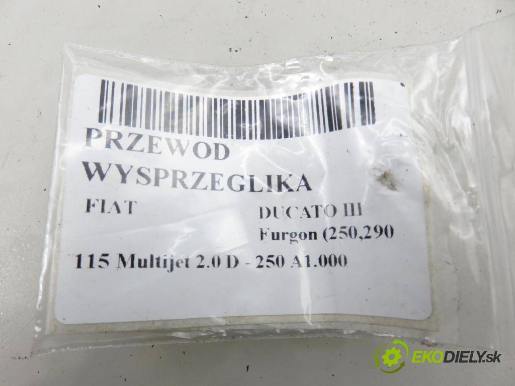 FIAT DUCATO Furgon (250_, 290_) FURGON 2014 85,00 115 Multijet 2.0 D - 250 A1.000 1956,00 trubka vypínacího ložiska 55243996
