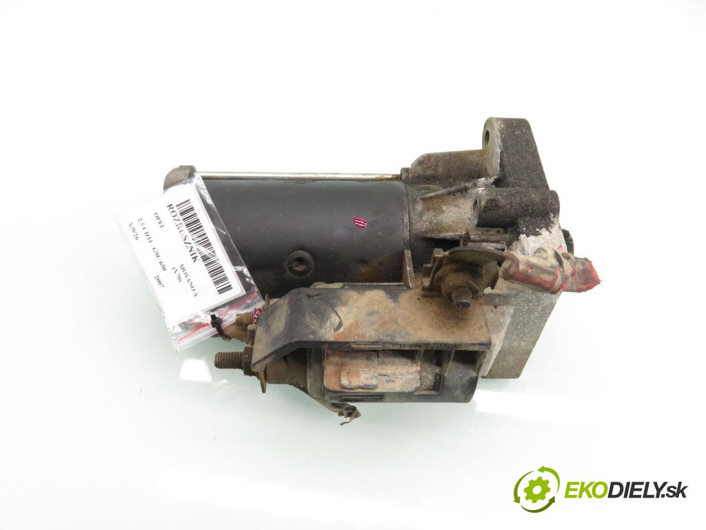 OPEL MOVANO Platforma / podwoyie (X70) KABINA/PLATFORMA 2007 0,00 2.5 CDTI - G9U 650 2464,00 Štartér  (Štartér)