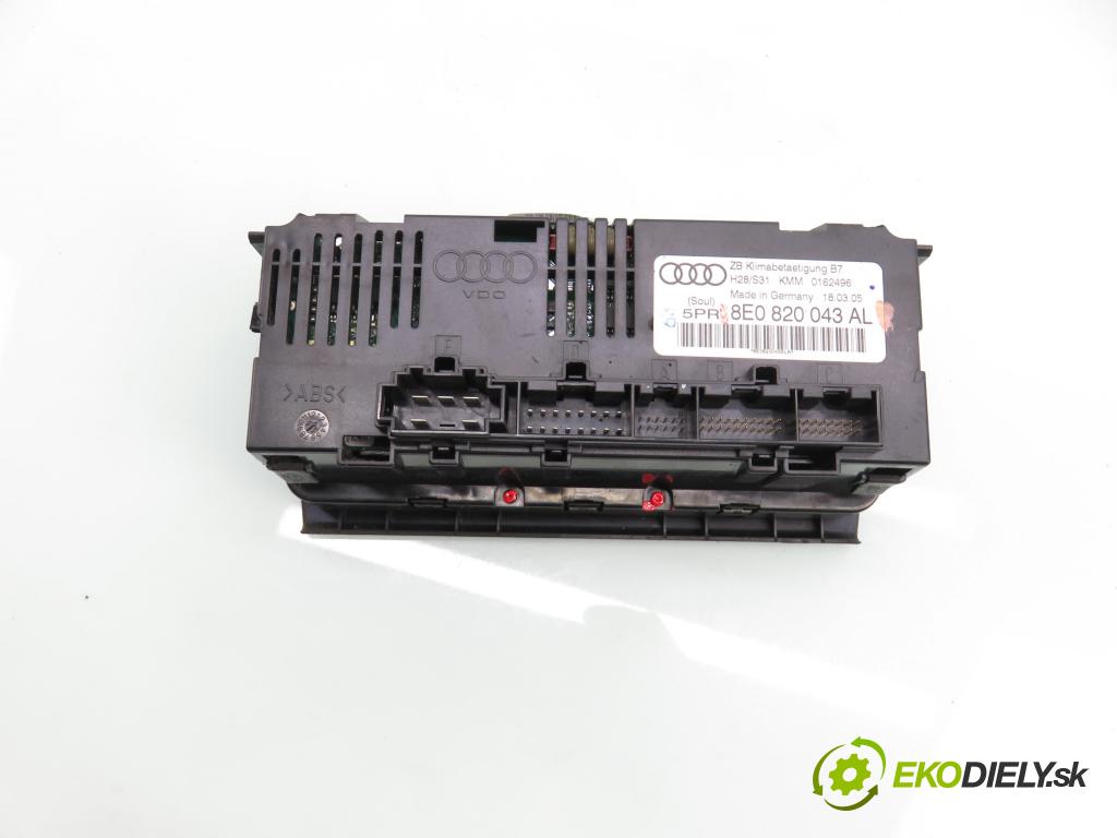 AUDI A4 (8EC, B7) SEDAN 2005 85,00 1.9 TDI - BKE 1896,00 Panel topení KLIMATRONIK 8E0820043AL