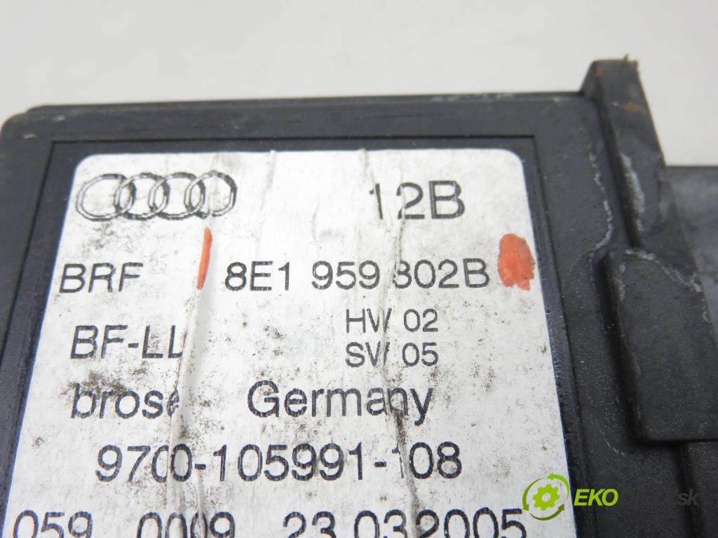 AUDI A4 (8EC, B7) SEDAN 2005 85,00 1.9 TDI - BKE 1896,00 motorek sťahovaní oken PP 5WK47006FBF ; 8E1959802B