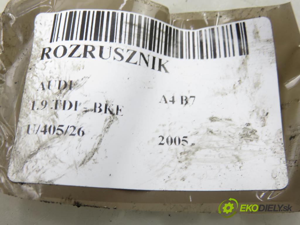 AUDI A4 (8EC, B7) SEDAN 2005 85,00 1.9 TDI - BKE 1896,00 Štartér 0001110106 (Štartér)
