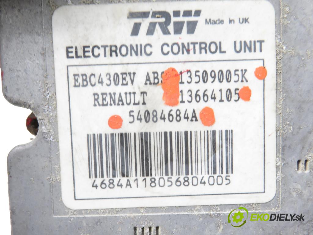 RENAULT TRAFIC II Autobus (JL) BUS 2004 74,00 1.9 dCI 100 (JL0C) - F9Q 760 1870,00 pumpa ABS 54084684A ; 13509005K ; 13664105 (Pumpa ABS)