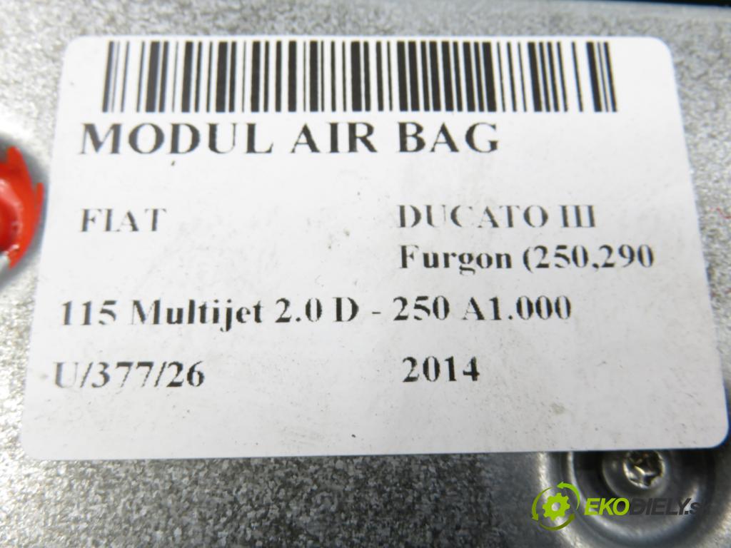 FIAT DUCATO Furgon (250_, 290_) FURGON 2014 85,00 115 Multijet 2.0 D - 250 A1.000 1956,00 MODUL air BAG 01375110080