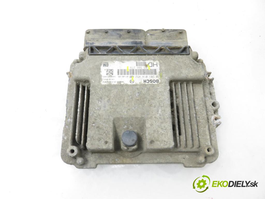 OPEL ZAFIRA B (A05) MINIVAN 2007 88,00 1.9 CDTI 8V 120 - Z 19 DT 1910,00 Riadiaca jednotka Motor 0281014452 ; 55566279