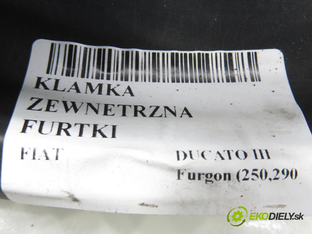 FIAT DUCATO Furgon (250_, 290_) FURGON 2014 85,00 115 Multijet 2.0 D - 250 A1.000 1956,00 klika MIMO BRÁNKY NV28787