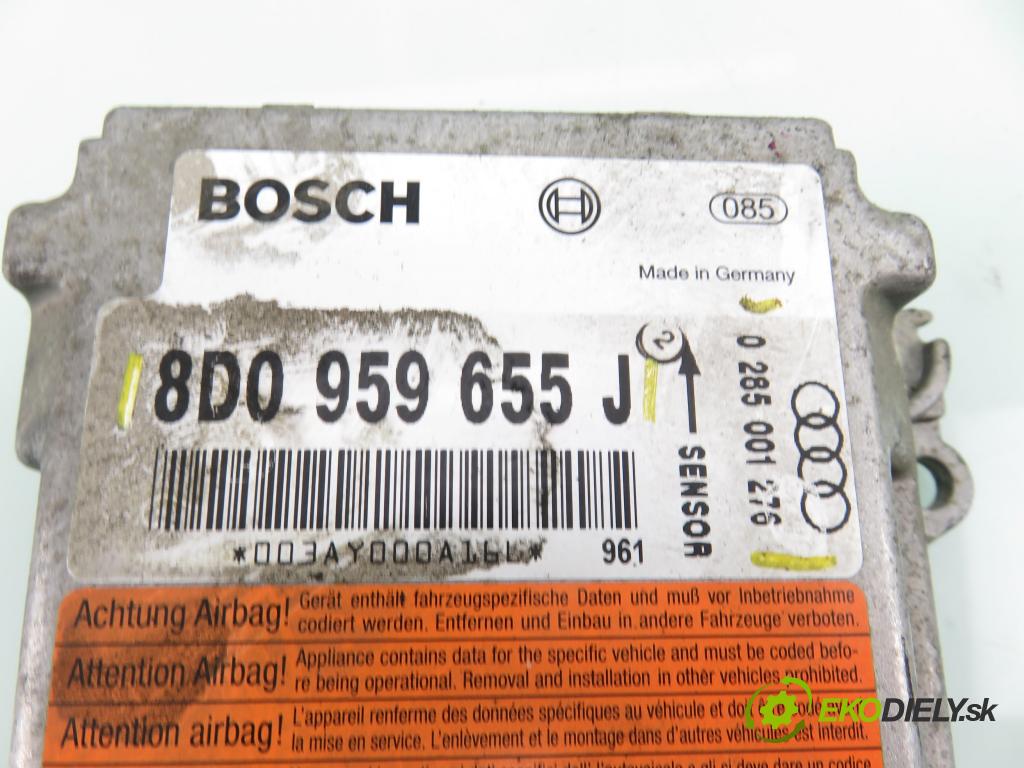 AUDI A4 Avant (8D5, B5) KOMBI 1999 81,00 1.9 TDI - AFN 1896,00 MODUL air BAG 8D0959655J ; 0285001276