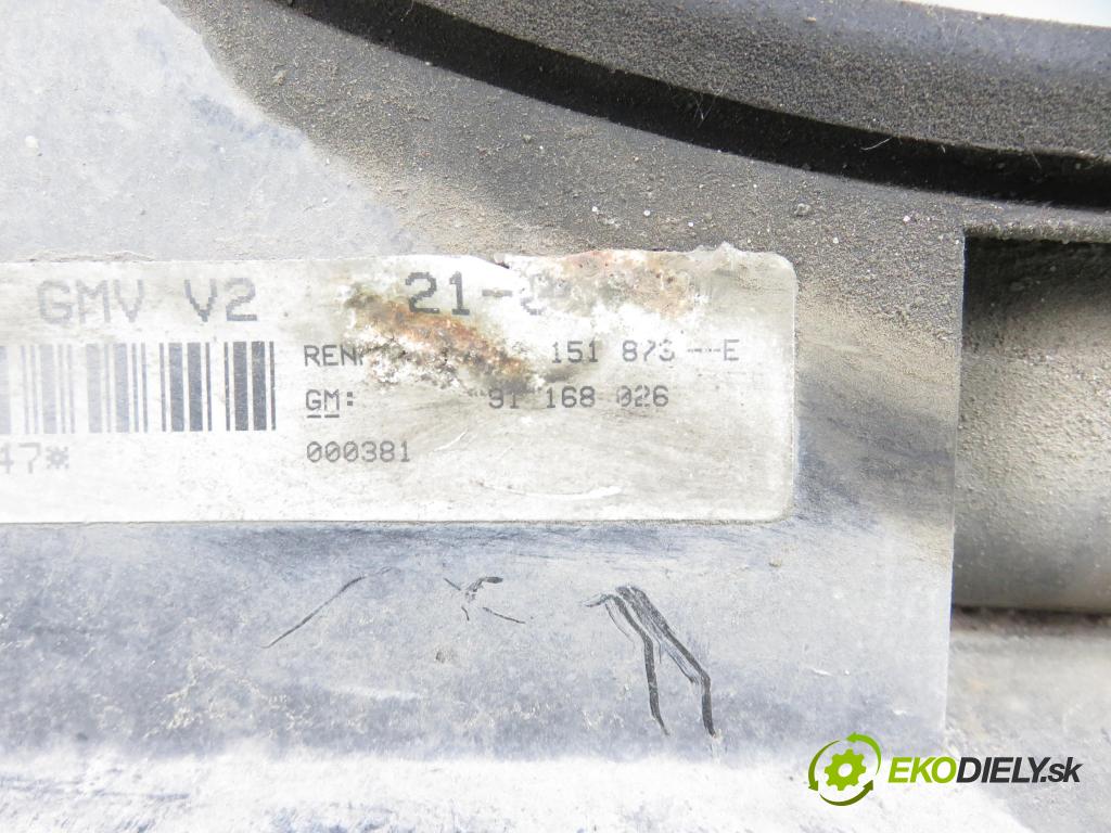 RENAULT TRAFIC II Autobus (JL) BUS 2004 74,00 1.9 dCI 100 (JL0C) - F9Q 760 1870,00 ventilátor chladič vody