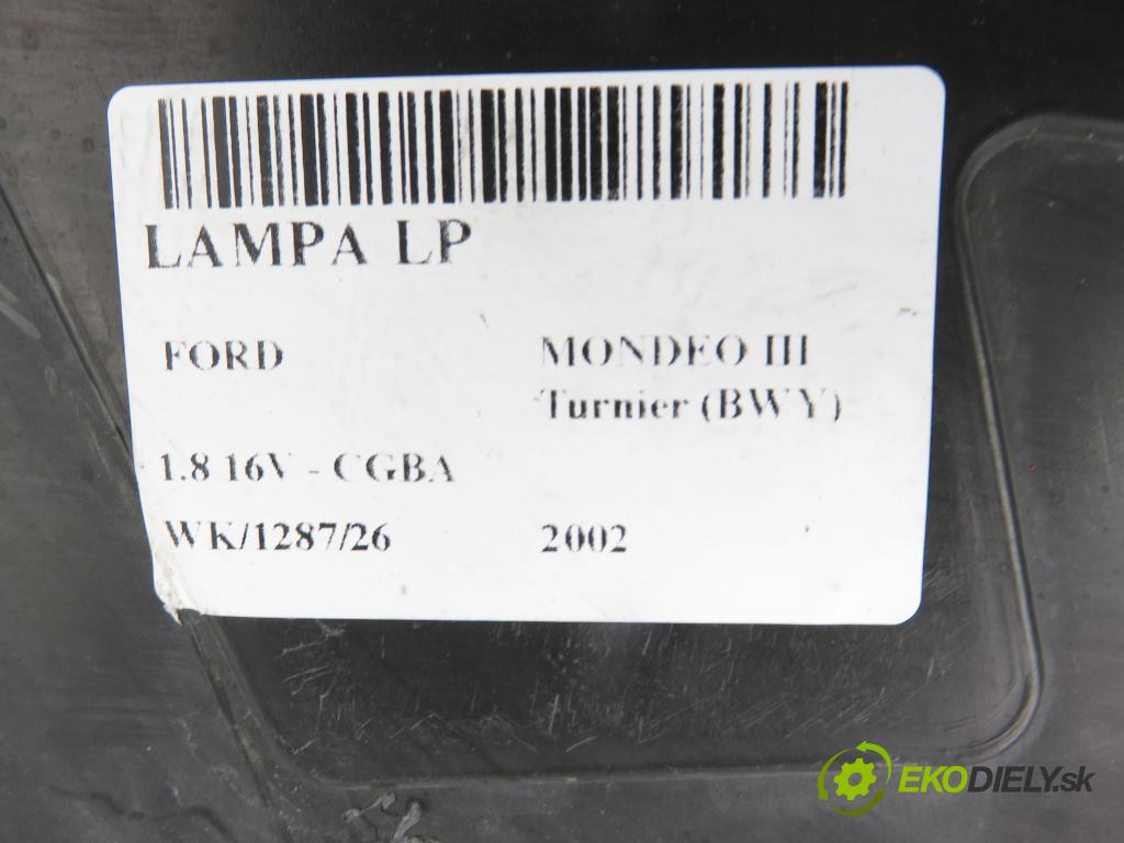 FORD MONDEO III Turnier (BWY) KOMBI 2002 81,00 1.8 16V - CGBA 1798,00 světlo LP 0301174203 ; 1S7113006SE