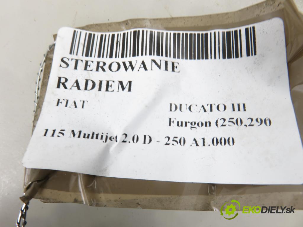 FIAT DUCATO Furgon (250_, 290_) FURGON 2014 85,00 115 Multijet 2.0 D - 250 A1.000 1956,00 ovladač rádia 53261856