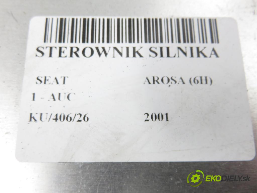 SEAT AROSA (6H) HB 2001 37,00 1 - AUC 999,00 řídící jednotka motora 0261206823 ; 030906032AS