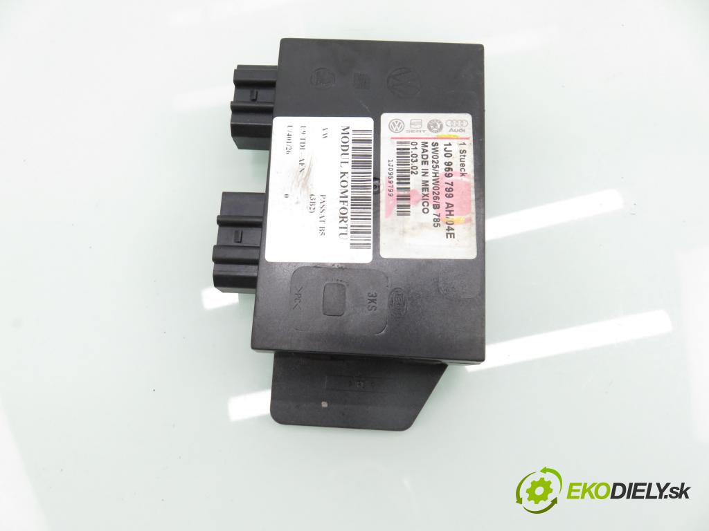 VW PASSAT B5 (3B2) SEDAN 1998 81,00 1.9 TDI 110 - AFN 1896,00 MODUL komfortu 1J0959799AH