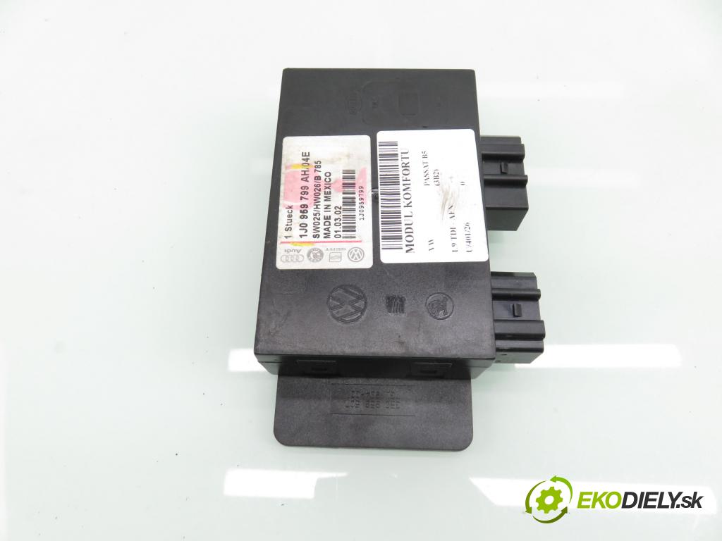 VW PASSAT B5 (3B2) SEDAN 1998 81,00 1.9 TDI 110 - AFN 1896,00 MODUL komfortu 1J0959799AH