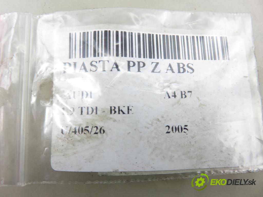 AUDI A4 (8EC, B7) SEDAN 2005 85,00 1.9 TDI - BKE 1896,00 náboj PP ABS