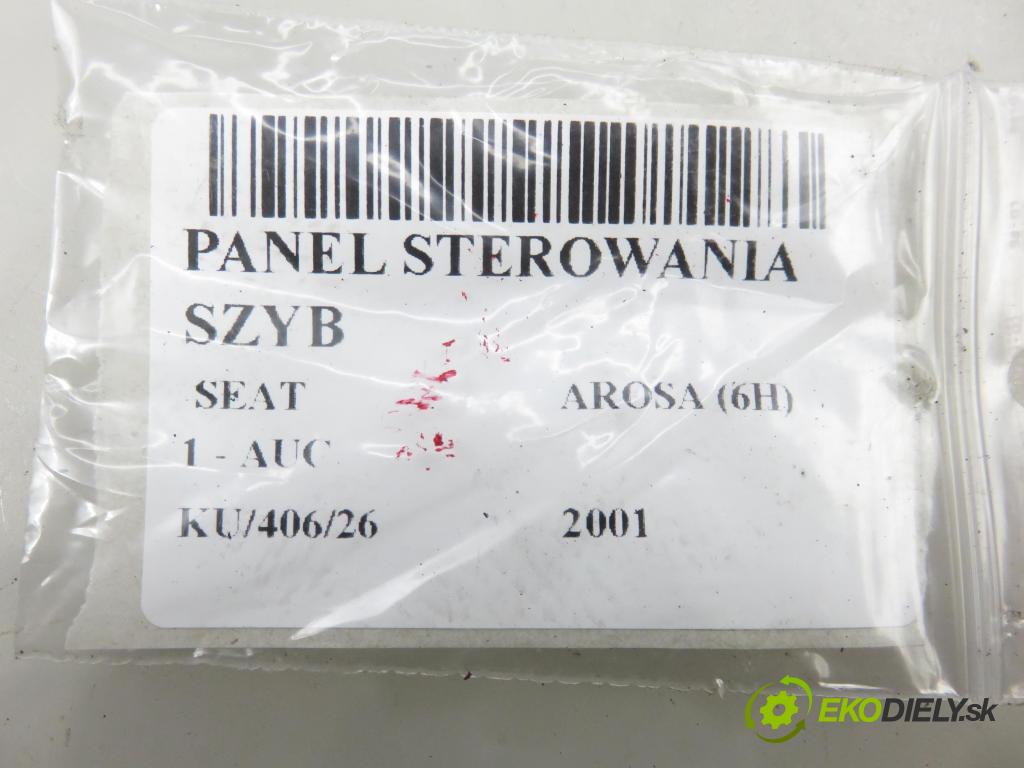 SEAT AROSA (6H) HB 2001 37,00 1 - AUC 999,00 Panel ovládaní oken 6X1959539C