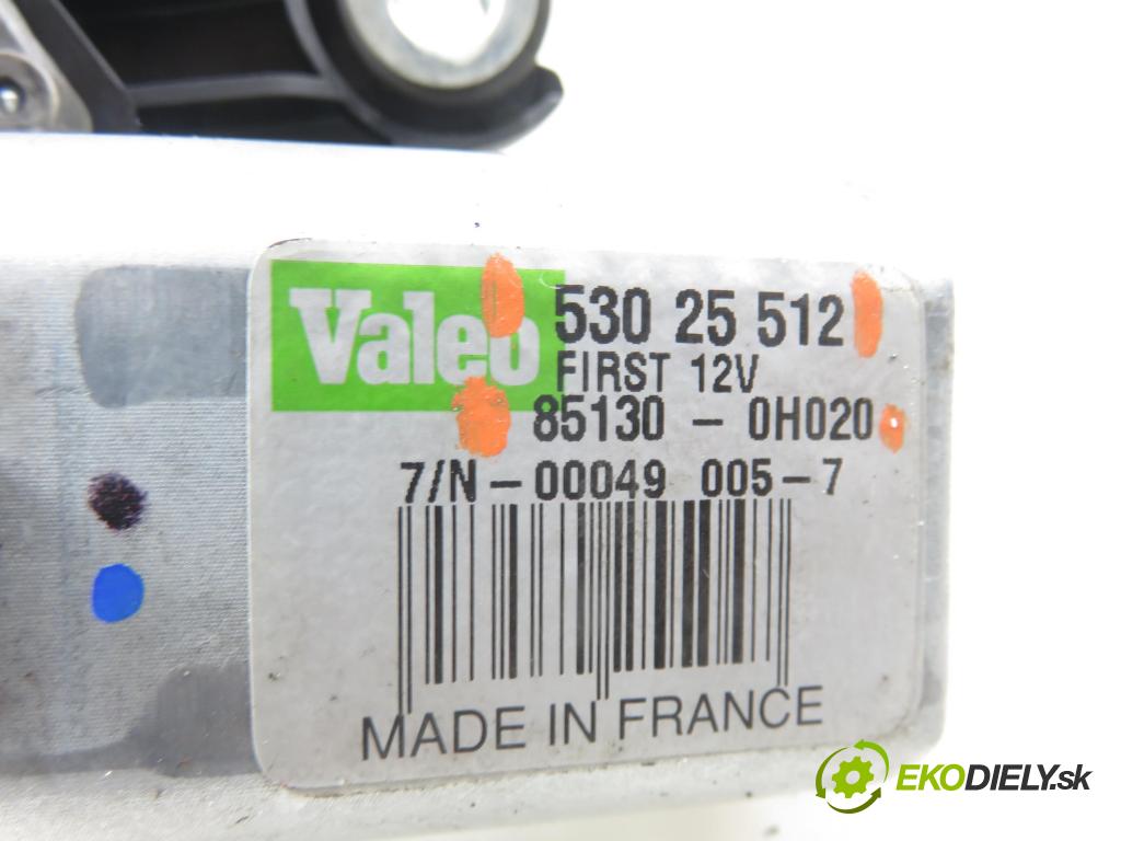PEUGEOT 107 (PM_, PN_) HB 2007 50,00 1.0 68 - CFA (1KR) 998,00 motorek stěrače ZADNÍ: 851300H020 ; 53025512