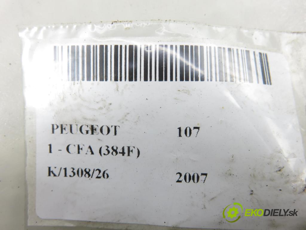 PEUGEOT 107 (PM_, PN_) HB 2007 50,00 1.0 68 - CFA (1KR) 998,00 Štartér S0121 (Štartér)
