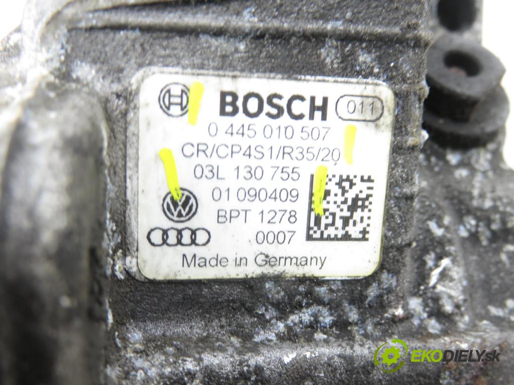 AUDI A4 Avant (8K5, B8) KOMBI 2011 105,00 2.0 TDI - CAGA 1968,00 pumpa vysokého TLAK: 0445010507 ; 03L130755 ; 0928400706