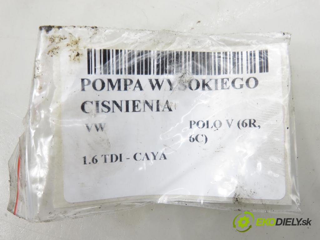 VW POLO (6R, 6C) HB 2009 55,00 1.6 TDI - CAYA 1598,00 pumpa vysokého TLAK: 03L130755E