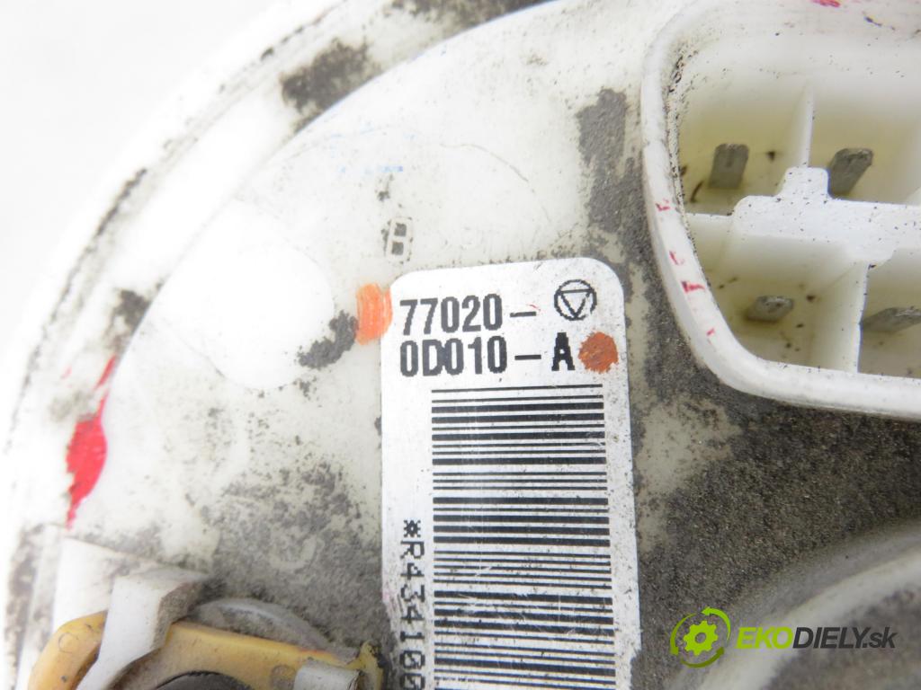 TOYOTA YARIS (_P1_) HB 2005 64,00 1.3 (SCP12_) - 2SZ-FE 1298,00 Pumpa paliva 770200D010A