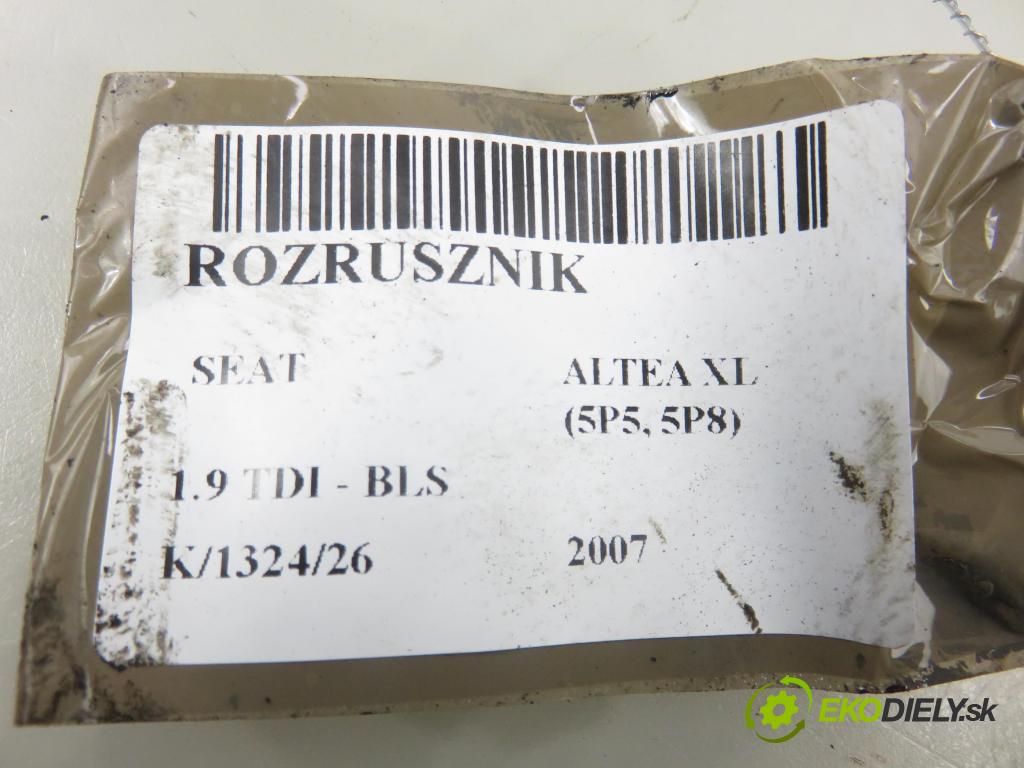 SEAT ALTEA XL (5P5, 5P8) MINIVAN 2007 77,00 1.9 TDI - BLS 1896,00 startér 02Z911023H ; TS18E1 (Startér)